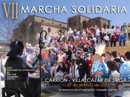 Andarines Solidarios en Carrión de los Condes