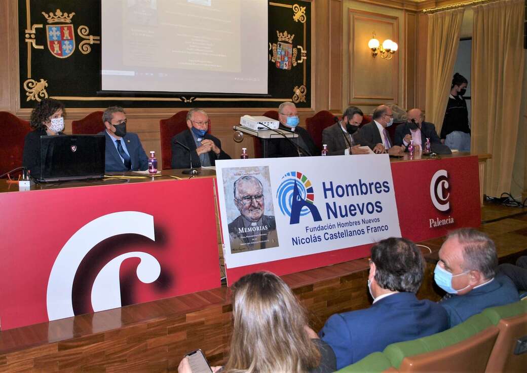 Presentación de las Memorias de Nicolás Castellanos, obispo emérito de Palencia, y candidato a Premio Nobel de la Paz 2022