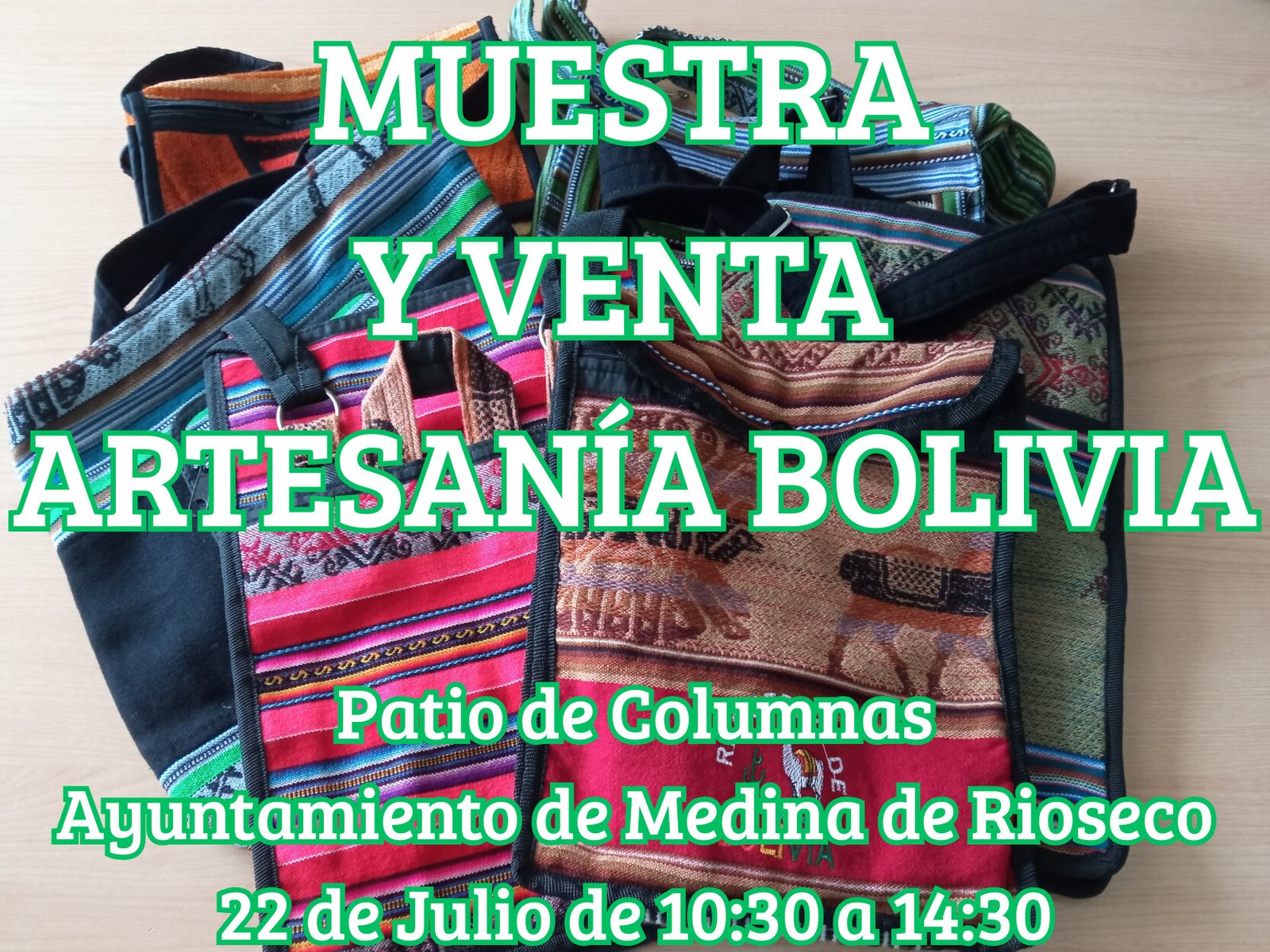 Jornada por Bolivia de la Fundación Hombres Nuevos en Medina de Rioseco