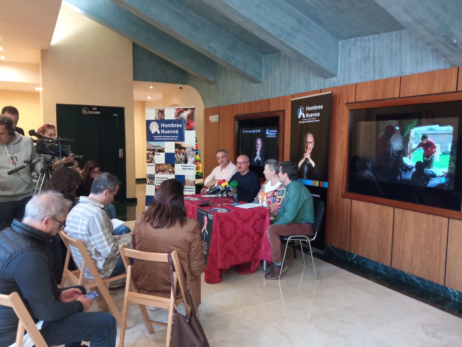 La Fundación Hombres Nuevos presenta en Palencia el acto con el que rinde homenaje a Nicolás Castellanos Franco